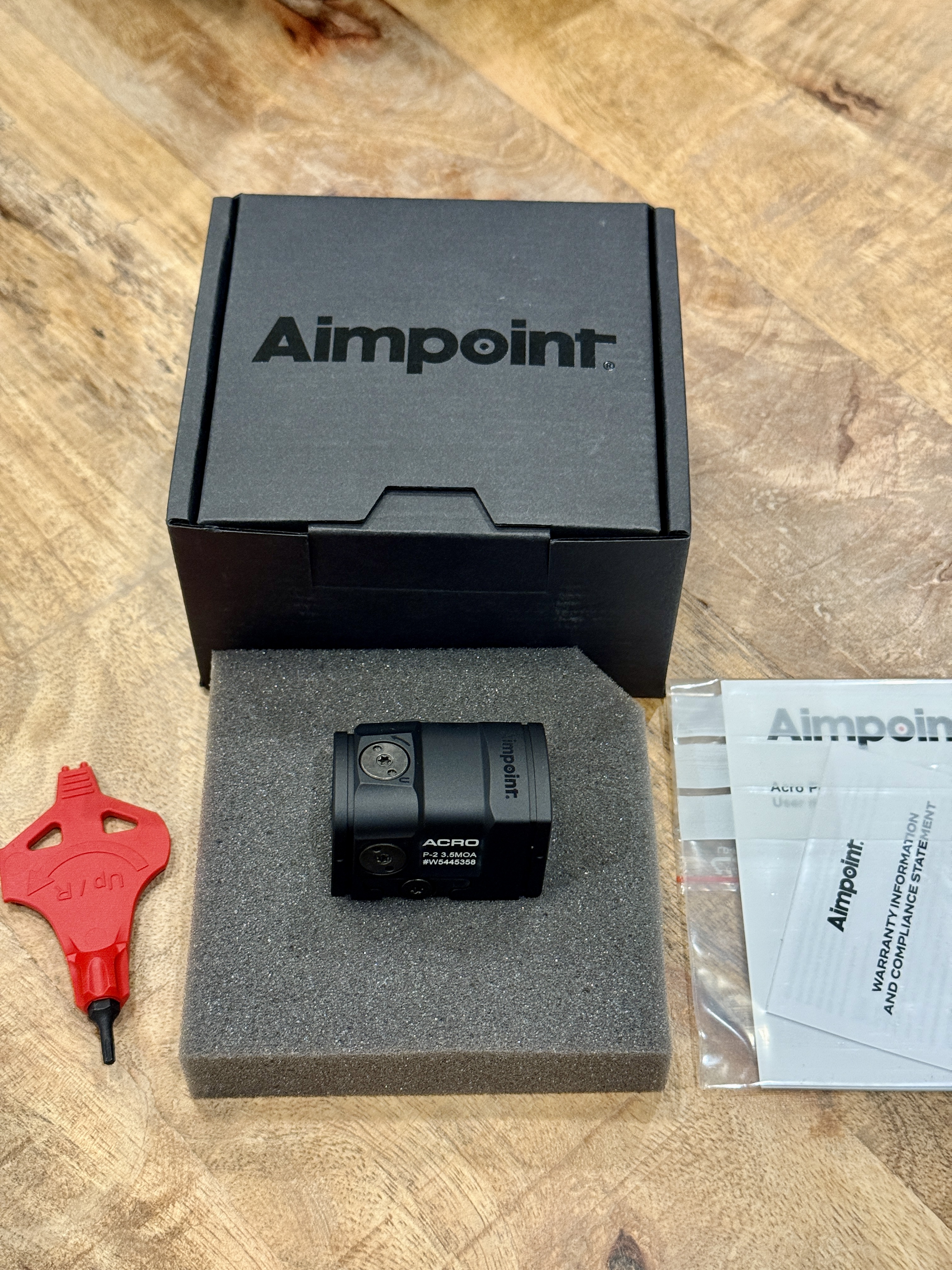 ACRO P-2 3.25MOA BLK